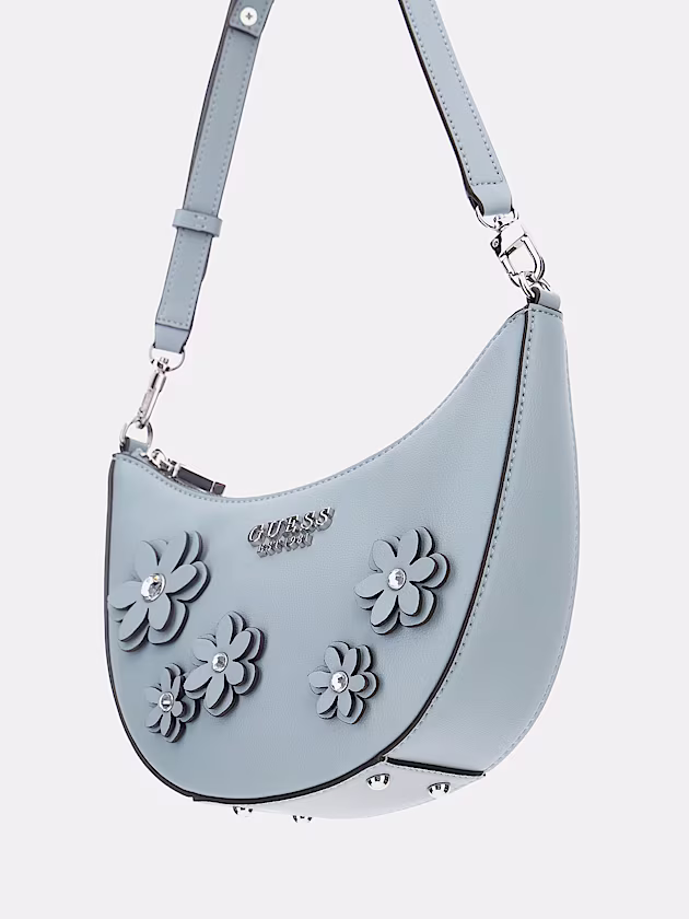 Zaria Floral Mini Shoulder Bag - GUESS