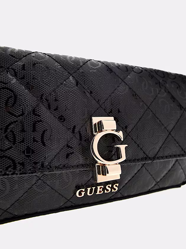 Bessey 4G logo patent mini crossbody - GUESS