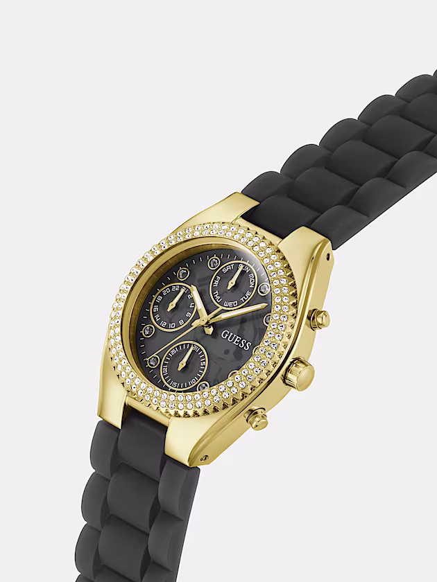 Multi-function silicone watch - GUESS