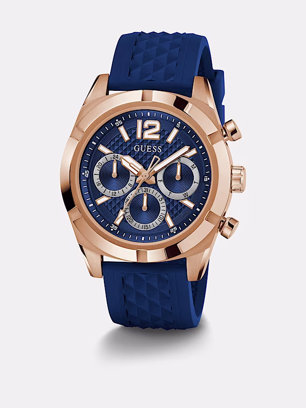 Silicone multi-function watch - GUESS