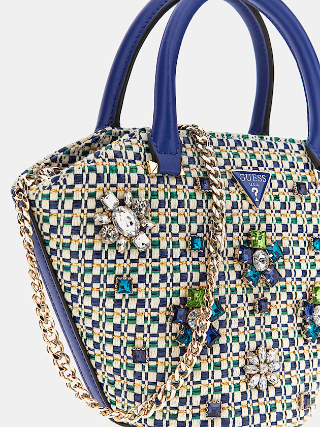 Beauvoir appliqué handbag - GUESS