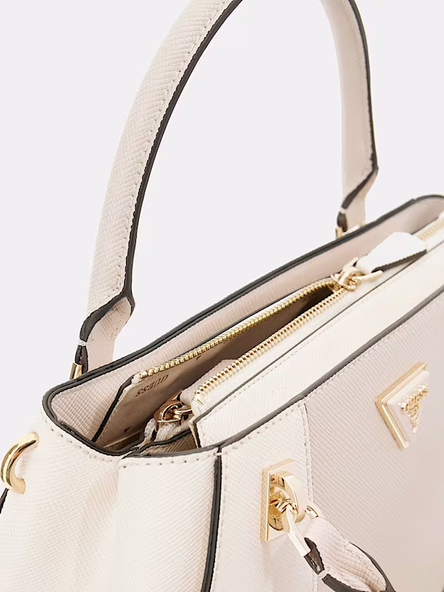 Noelle Saffiano Handbag - GUESS