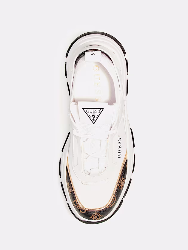 Braydin logo running shoes - GUESS