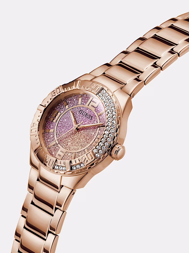 Crystal analogue watch 36 mm - GUESS