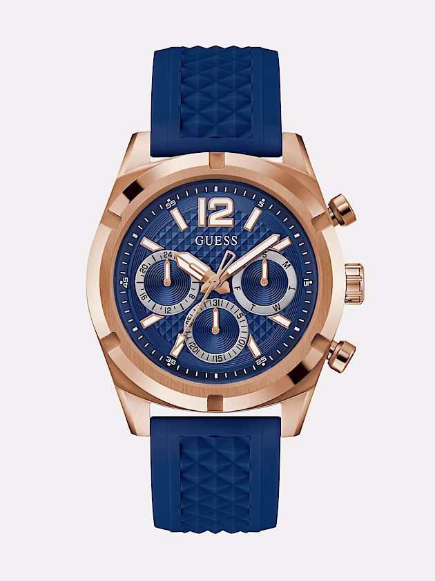 Silicone multi-function watch - GUESS