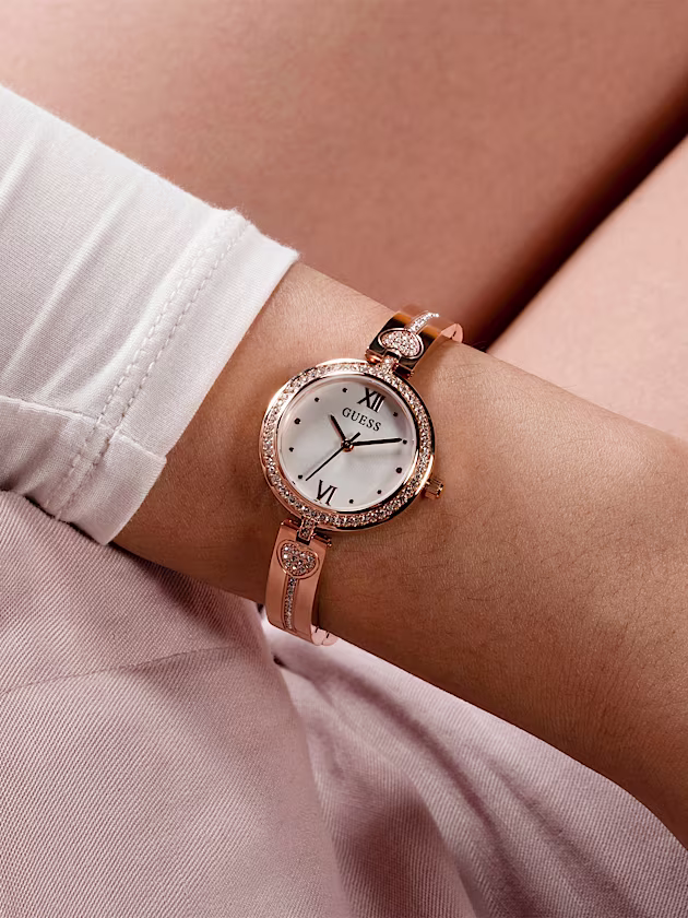 Crystal analogue watch - GUESS