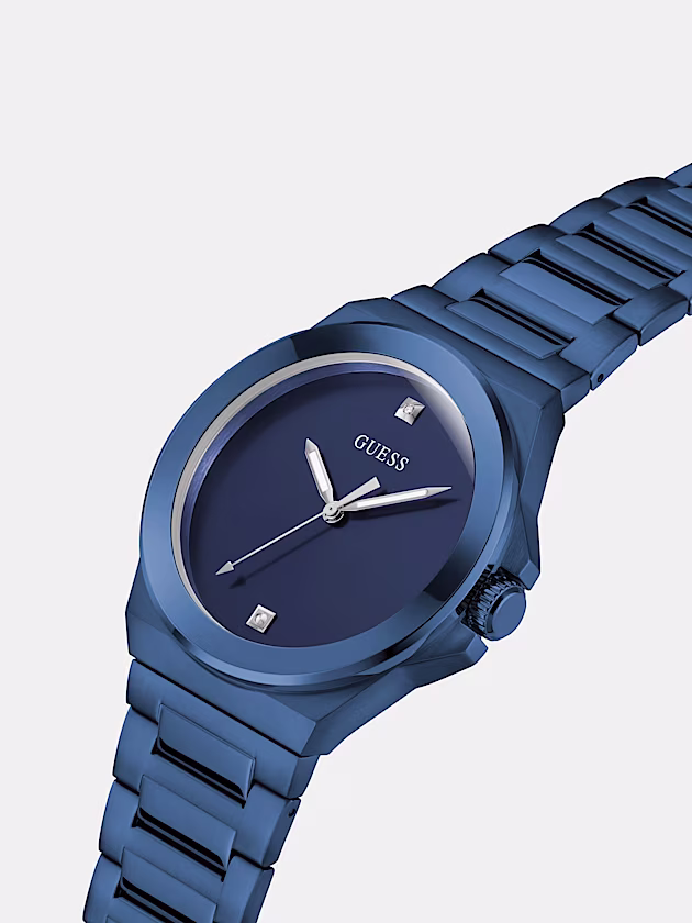 Stainless Steel analogue watch - GUESS