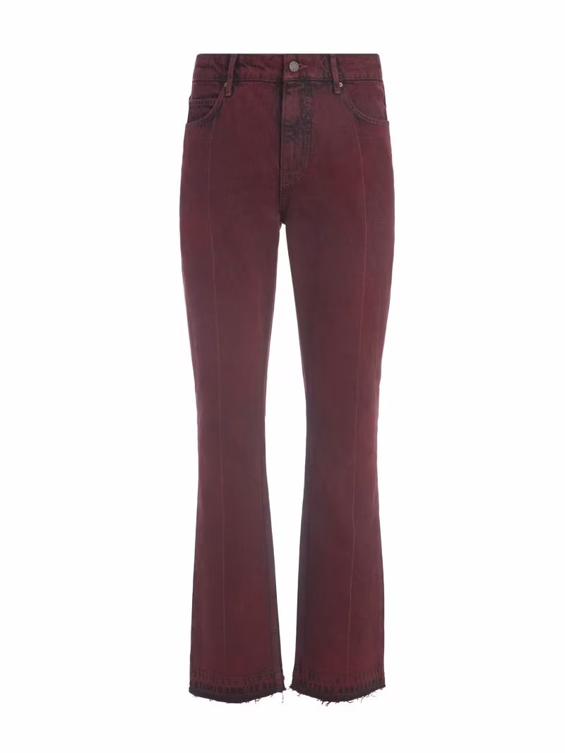 Mid rise flared denim pant - GUESS