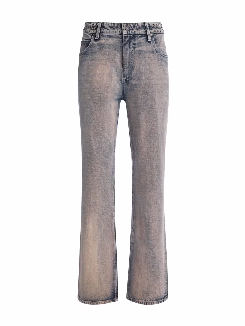 Mid rise flare denim pant - GUESS