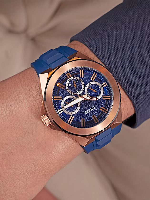 Silicone multi-function watch - GUESS