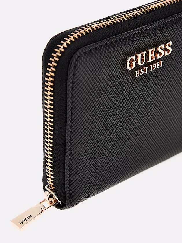 Laurel saffiano mini wallet - GUESS