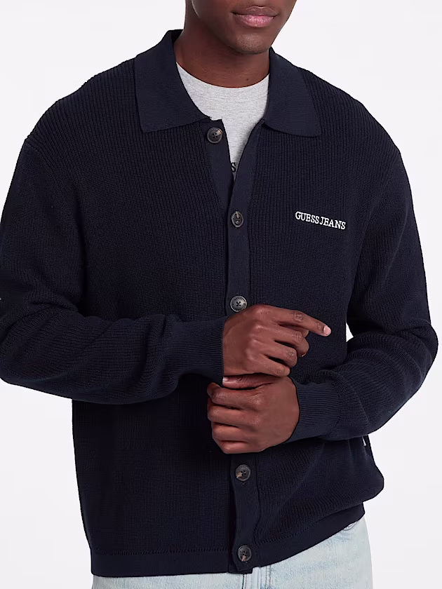 Polo Cardigan - GUESS