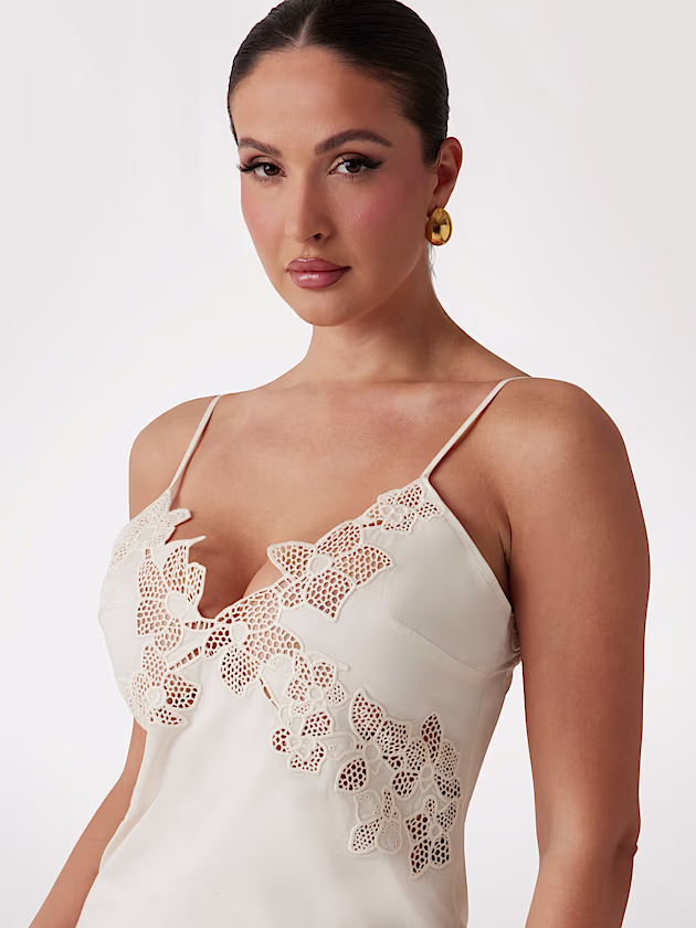 Marciano long embroidered dress - GUESS