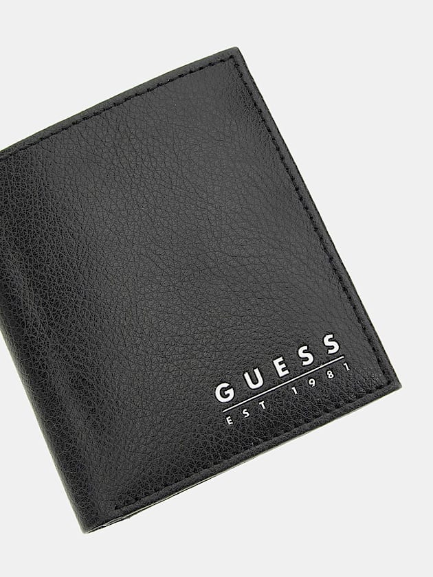 Madrid genuine leather mini wallet - GUESS