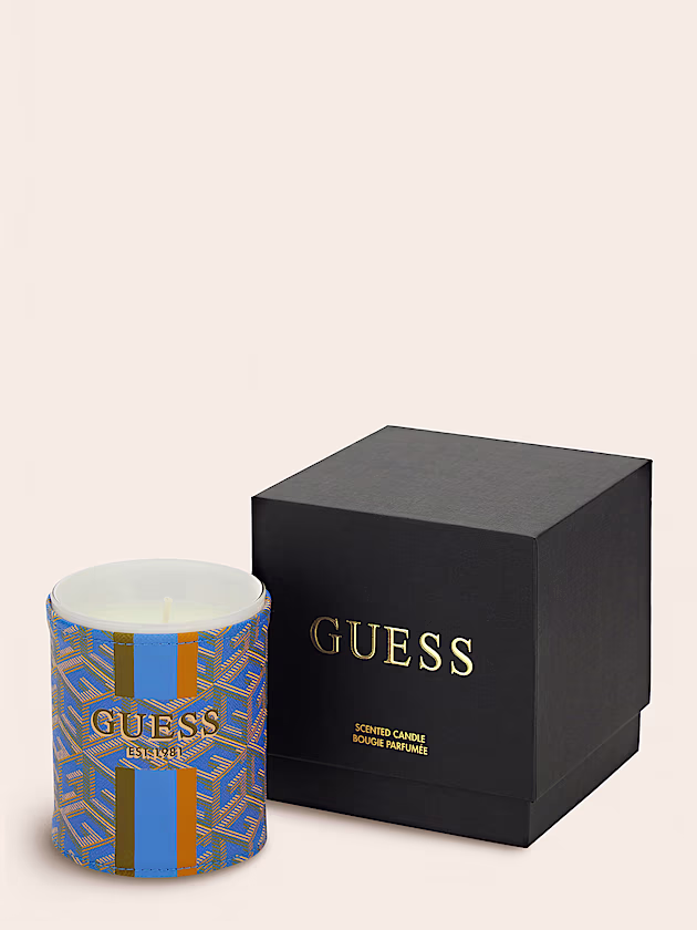Small G cube candle - GUESS