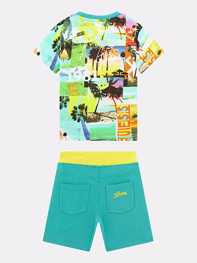 Printed t-shirt and shorts set - GUESS