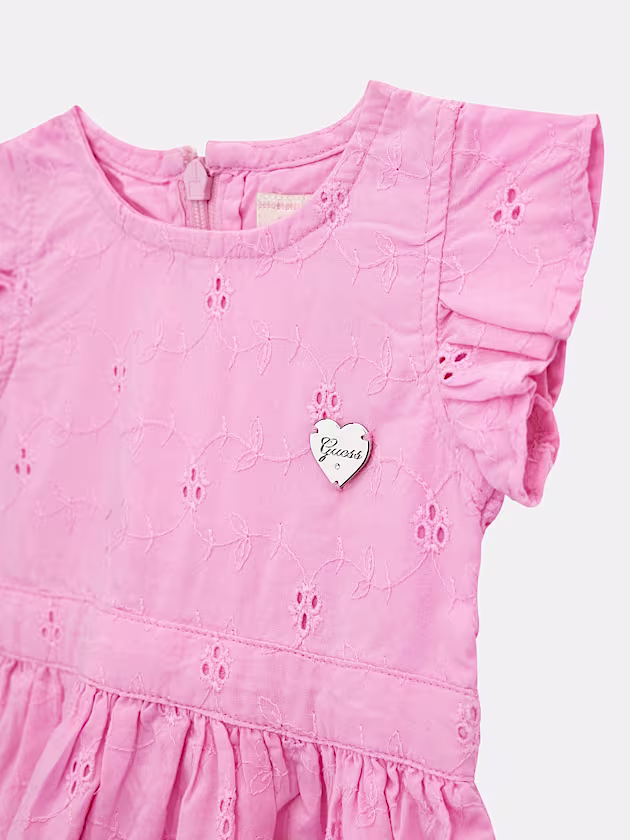 Eyelets dress and pantie set - GUESS