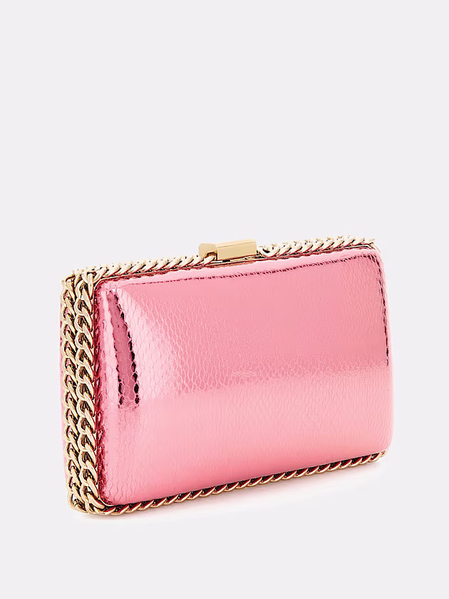 Marciano lamé clutch bag - GUESS