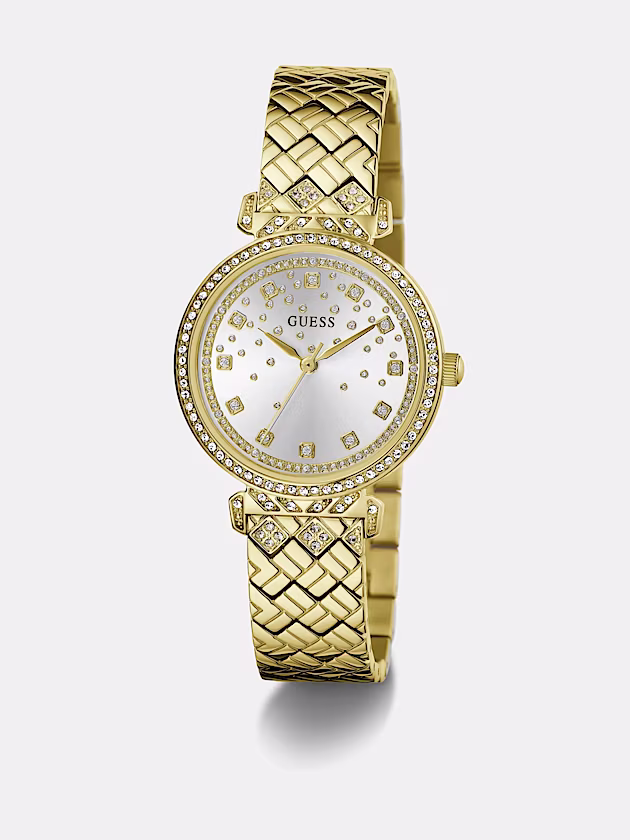 Crystal analogue watch - GUESS