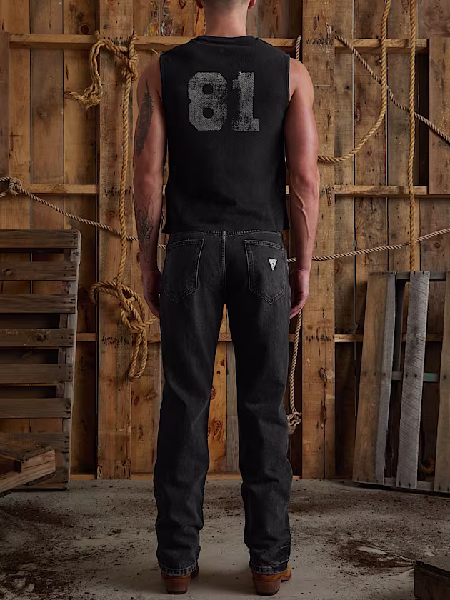 Mid rise flare denim pant - GUESS