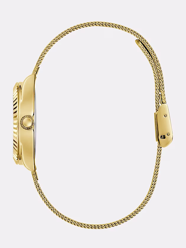 Analogue watch in recycled steel 30 mm - GUESS