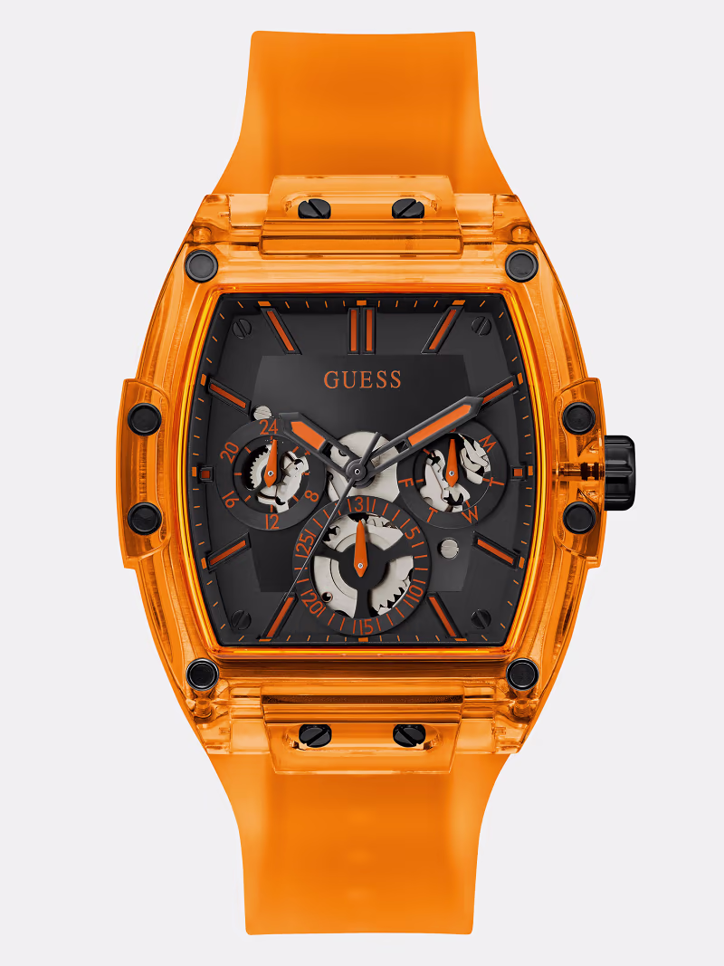 Silicone multi-function watch - GUESS