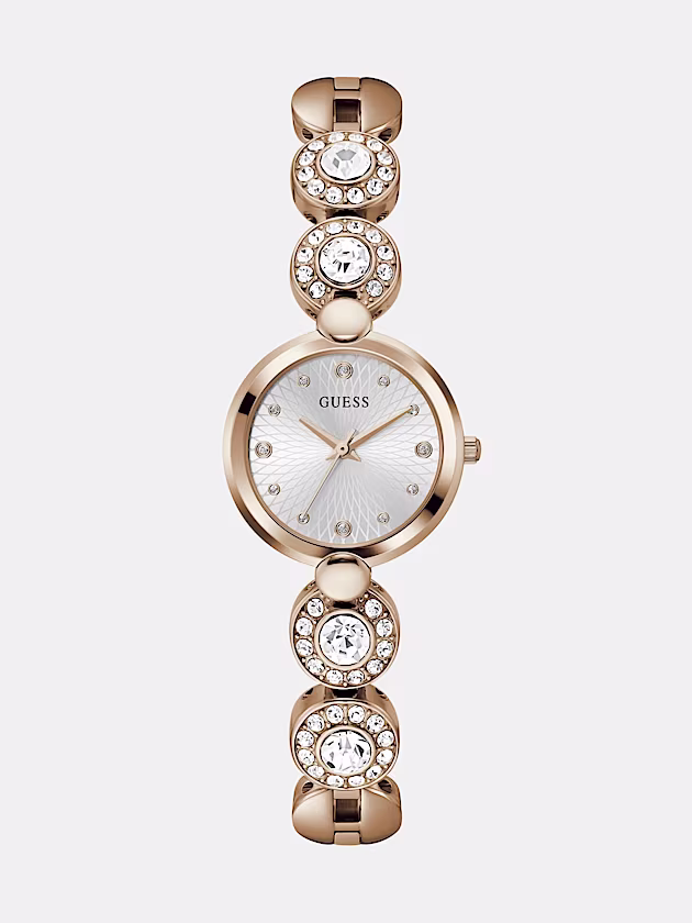 Crystal analogue watch - GUESS