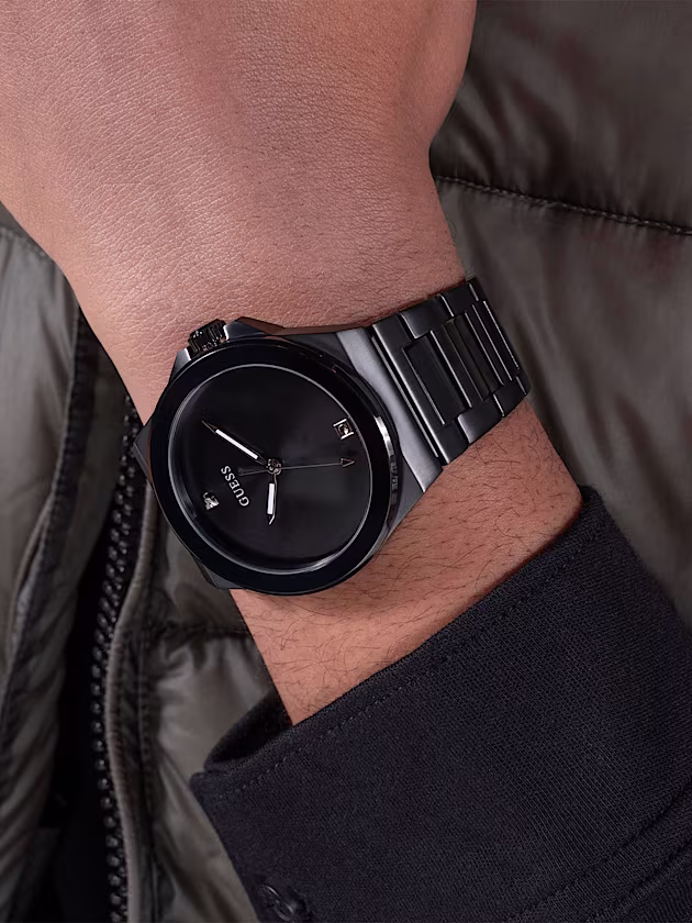 Stainless Steel analogue watch - GUESS