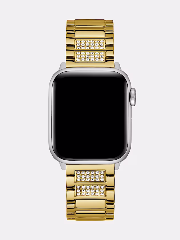Apple Watch strap with crystal appliqué detailing - GUESS