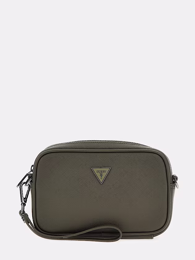 Certosa Saffiano Smart Mini Crossbody Bag - GUESS