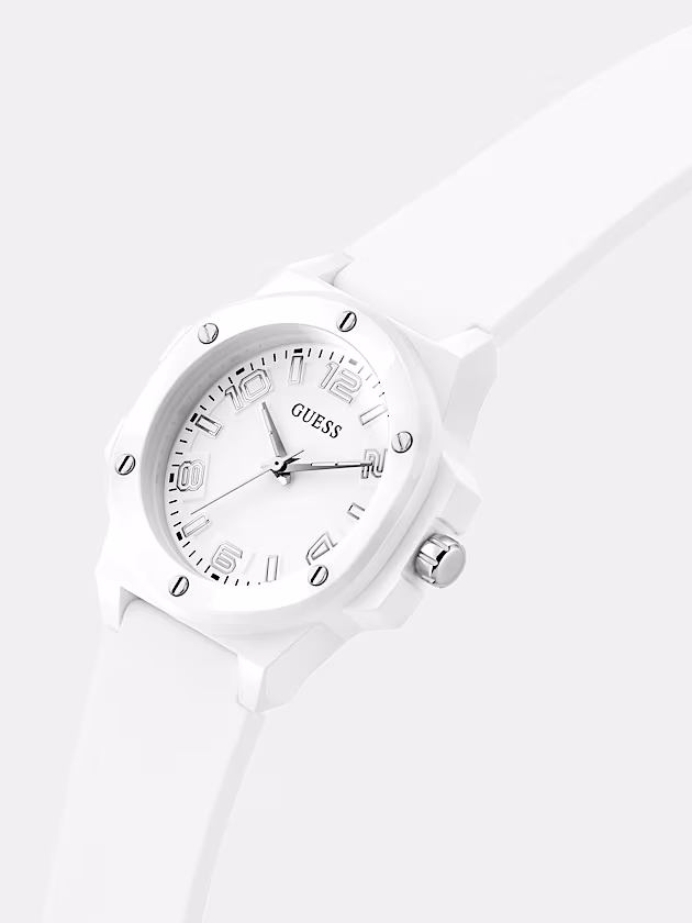 Silicone analogue watch 34 mm - GUESS
