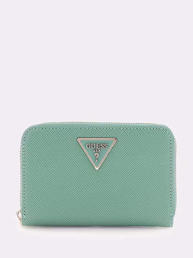 Laurel saffiano mini wallet - GUESS