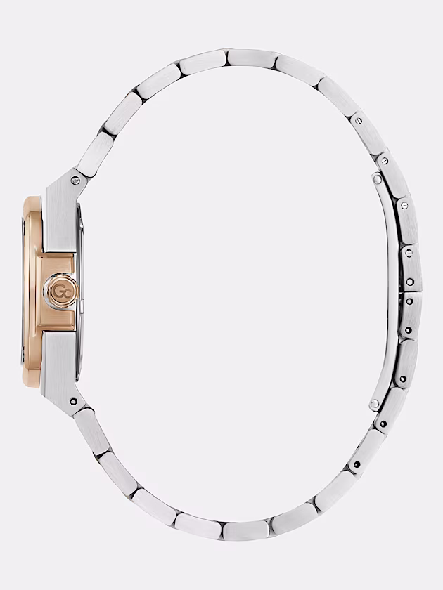 GC steel watch with date function - GUESS