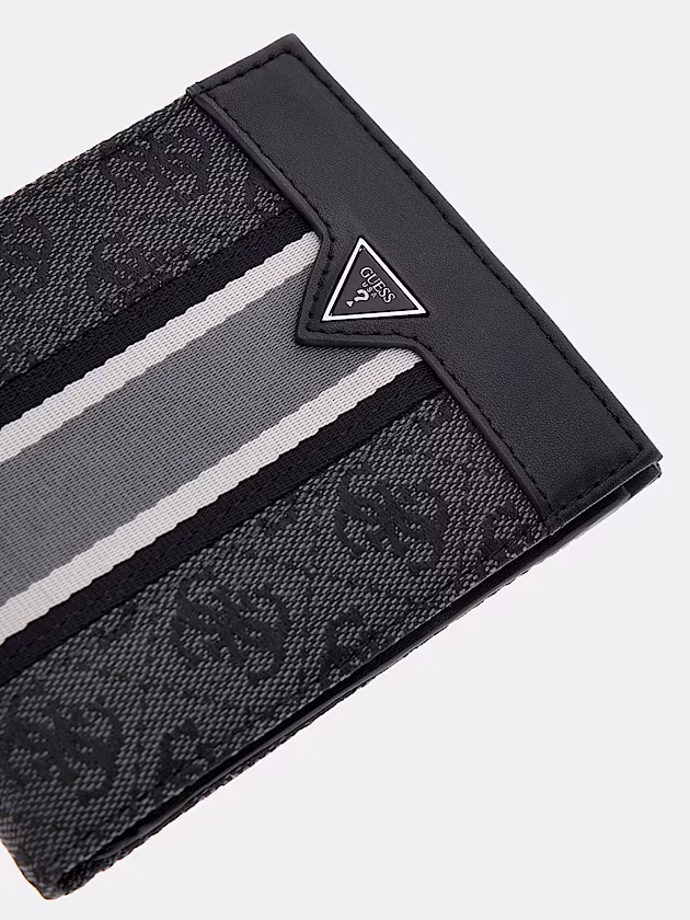 Madrid 4G logo print wallet - GUESS