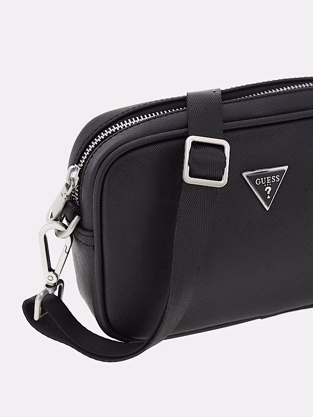 Certosa Saffiano Smart Mini Crossbody Bag - GUESS