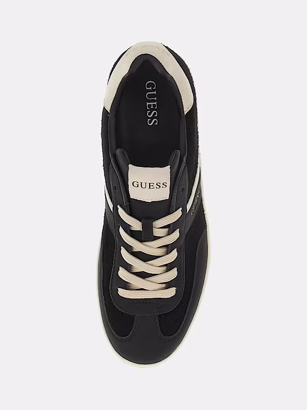 Nola Leather-Blend Sneaker - GUESS