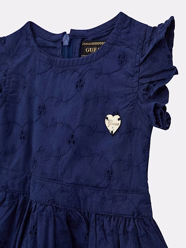 Eyelets dress and pantie set - GUESS