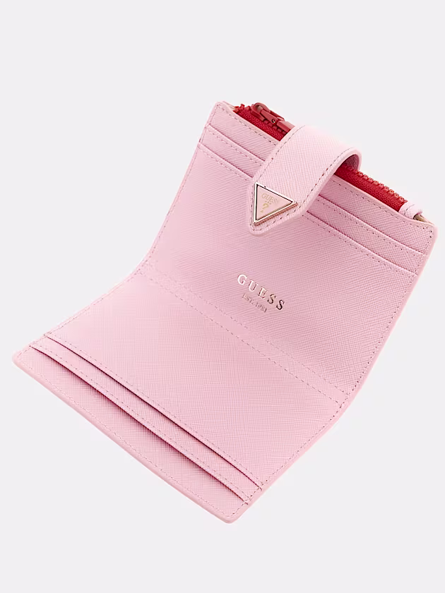 Saffiano Credit Card Holder - GUESS