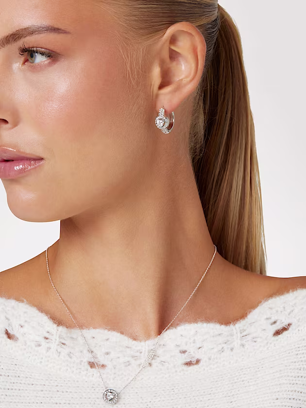 M'ama non m'ama earrings - GUESS