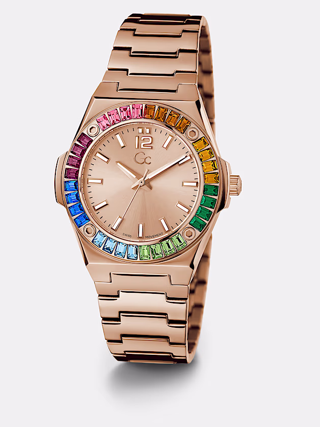 Gc steel analogue watch - GUESS