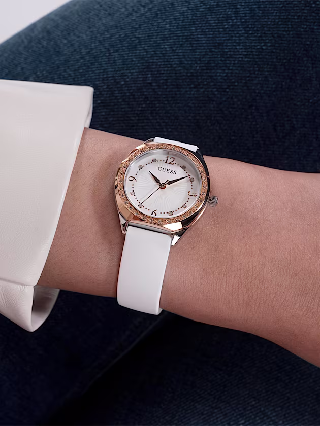 Silicone analogue watch - GUESS