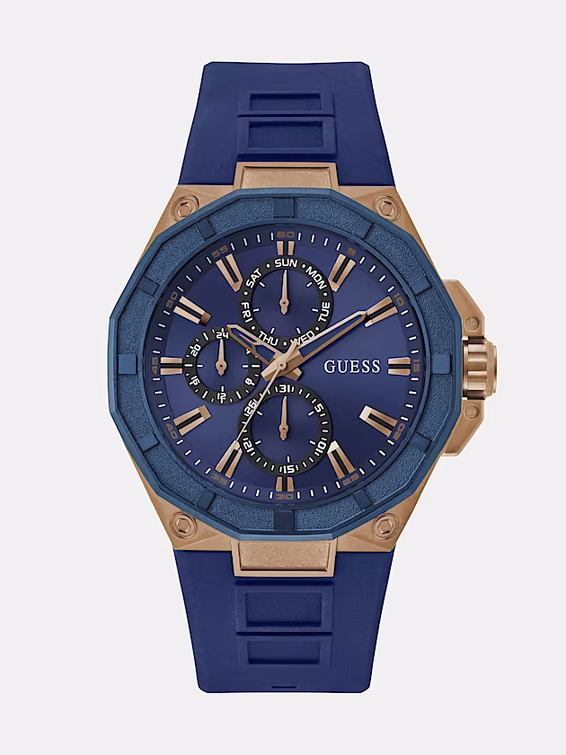 Silicone multi-function watch - GUESS