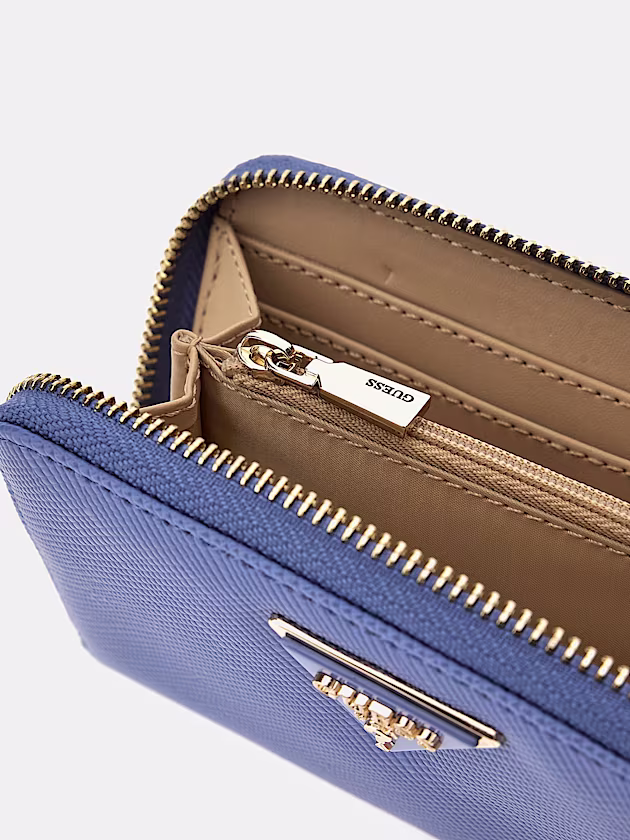 Laurel saffiano mini wallet - GUESS