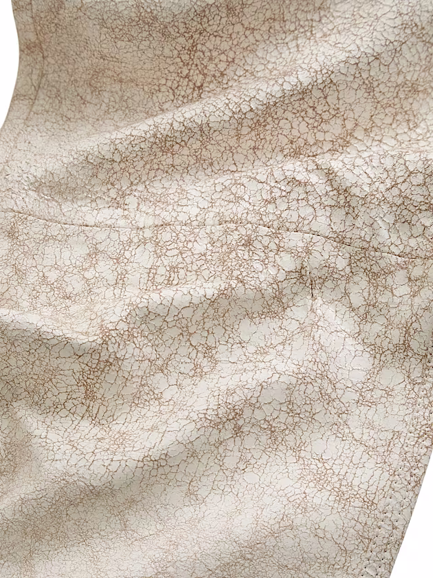 Leather regular pant - GUESS