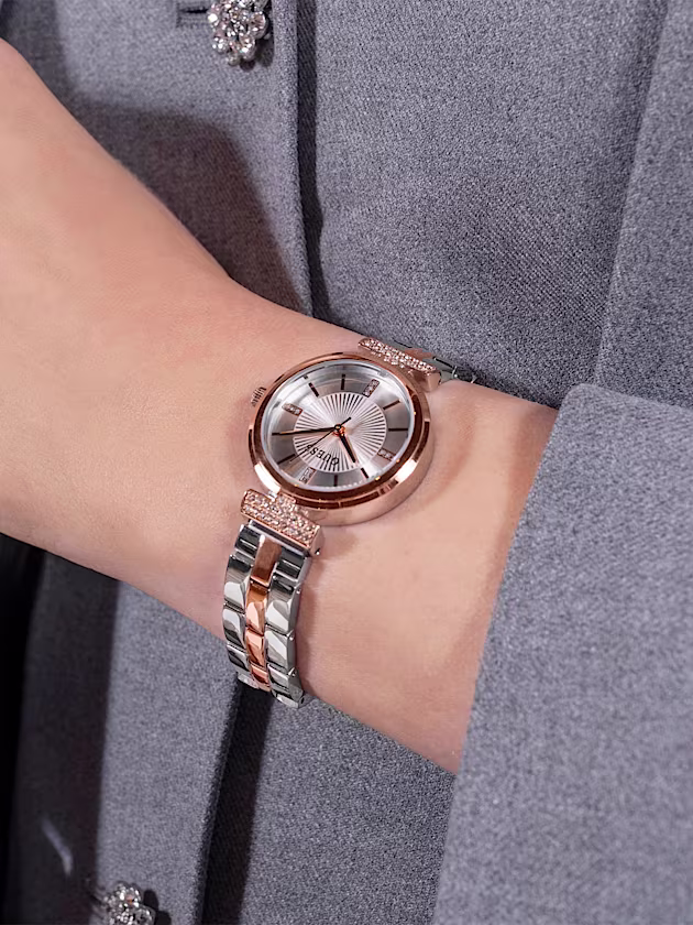 Crystal analogue watch - GUESS