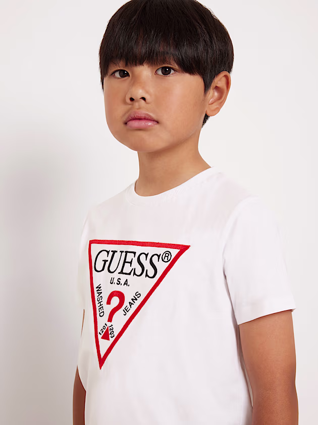 Front triangle logo t-shirt - GUESS