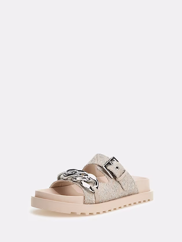 Fatema 4G logo slipper - GUESS