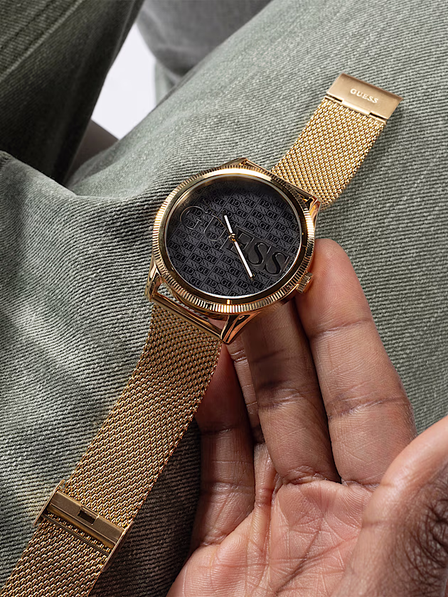 Stainless steel analogue watch - GUESS