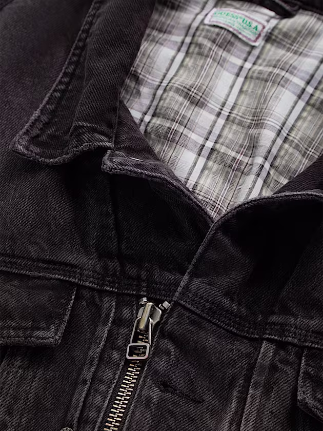 Zip denim jacket - GUESS