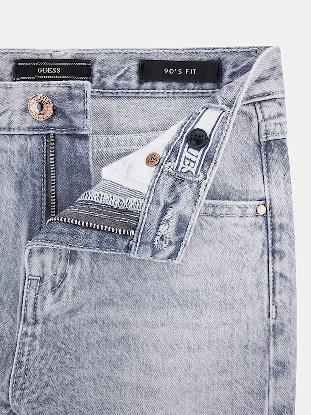 Wide leg rhinestones jeans - GUESS